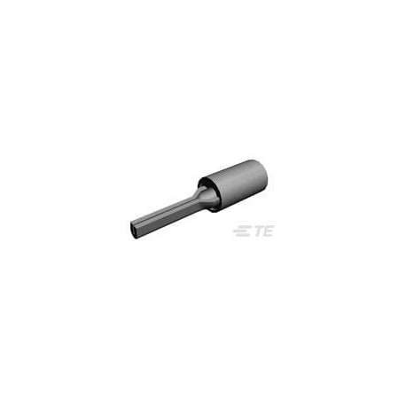 Te Connectivity Pin Terminal, 14 AWG, Nylon Insulated, Blue 8-165172-1